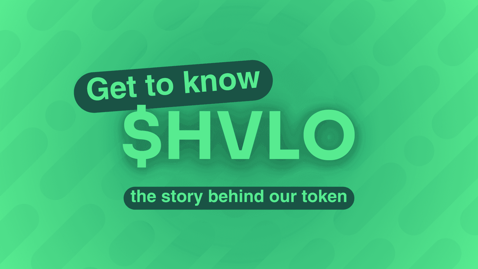 Get to know $HVLO - Tokenomics story